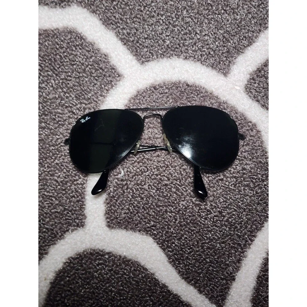 Ray-Ban Aviator Metal Sunglasses RB3025 L2823 58-14 3N Black